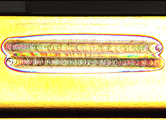 IGBT銅排焊接后效果圖